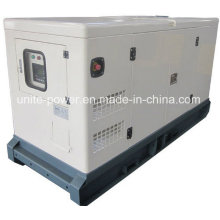 100kVA Doosan generador de motores Set / Silent Type Diesel Generator